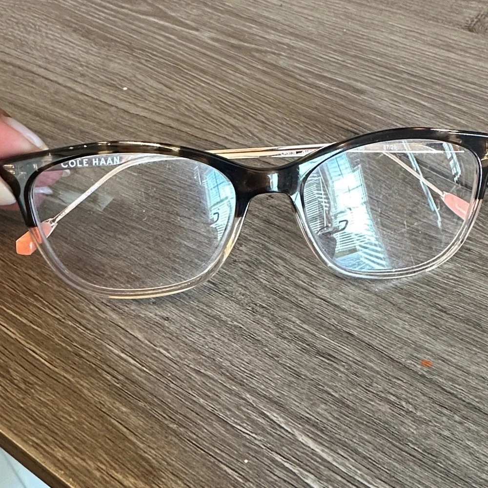 Cole Haan CH5039 Eyeglasses 651 Blush Tortoise 53mm